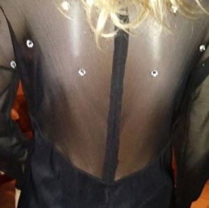 CARABELLA Black evening dress.🌹